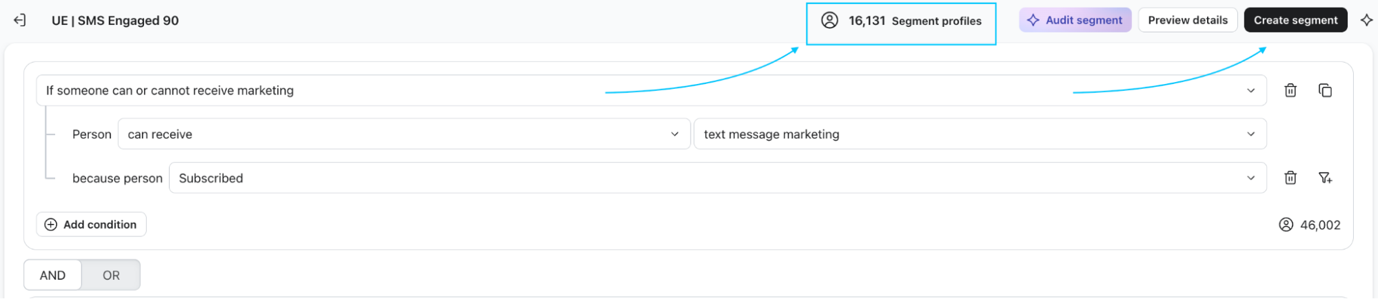 image4 1 How to Use SMS Segmentation in Klaviyo