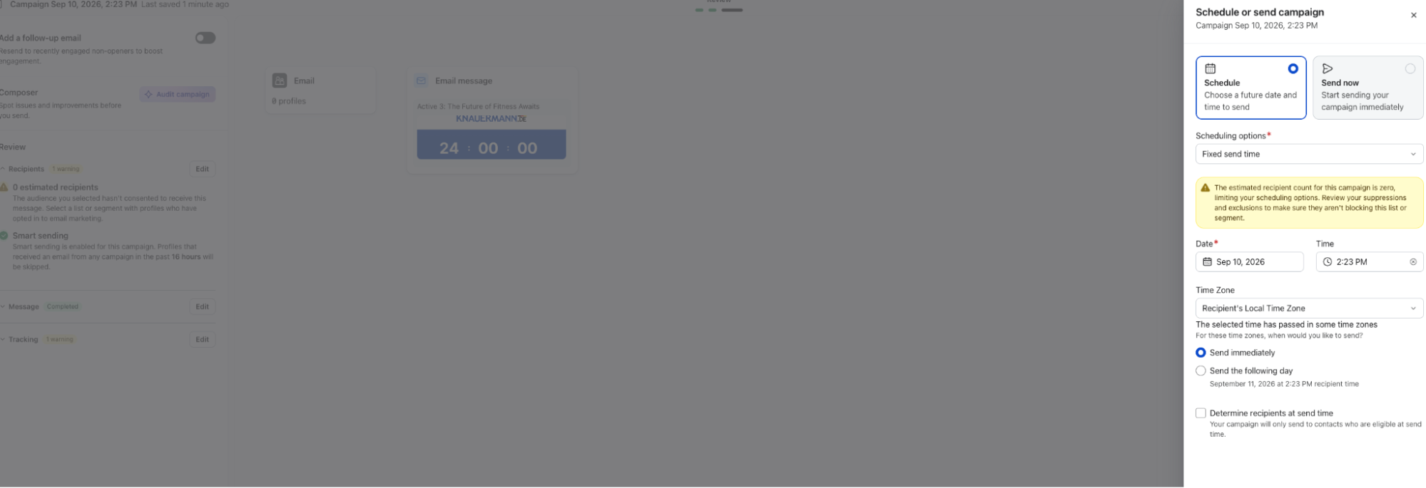 image7 2 How to Create an Email Campaign in Klaviyo